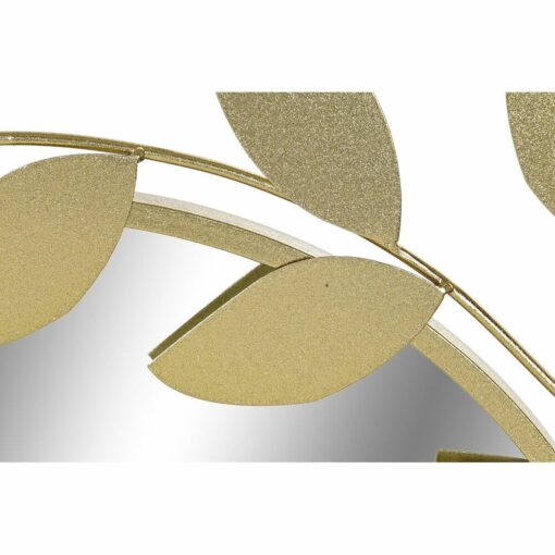 Espelho de parede Espelho Dourado Metal Laurel (120 x 2,5 x 120 cm) - Image 3
