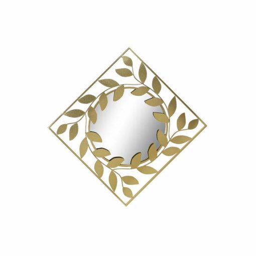 Espelho de parede Espelho Dourado Metal Laurel (120 x 2