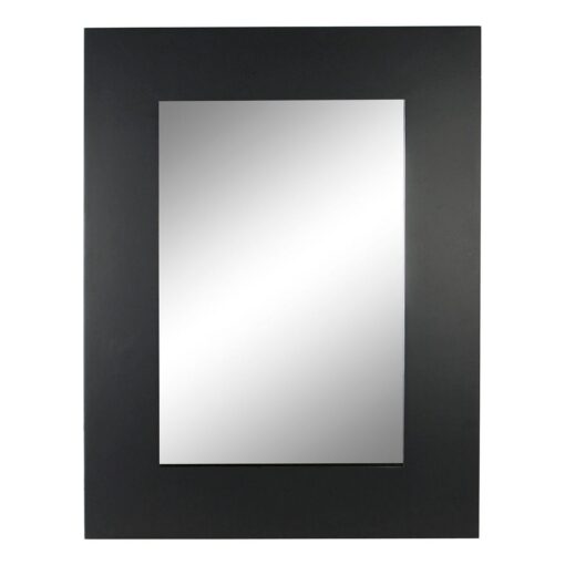Espelho de parede Preto Madeira MDF (60 x 2.5 x 86 cm)
