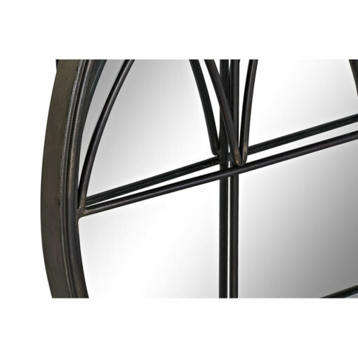 Espelho de parede Preto Metal (76 x 4 x 76 cm) - Image 3