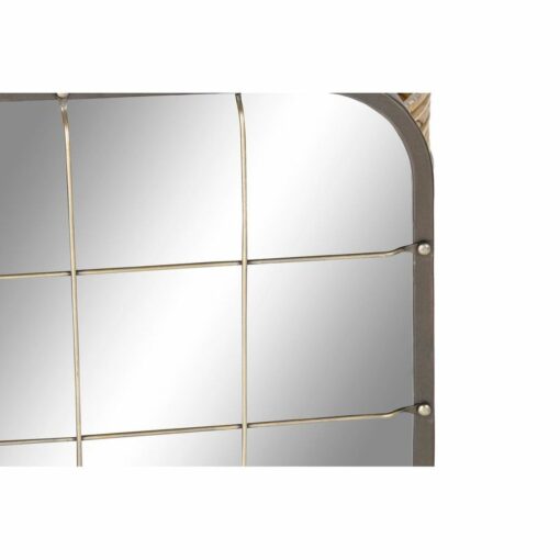 Espelho de parede Preto Metal Dourado (45.5 x 7.5 x 55 cm) - Image 3