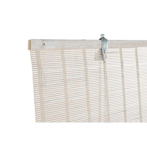 Estore de enrolar Envernizado Branco Bambu (120 x 2 x 230 cm) - Image 4