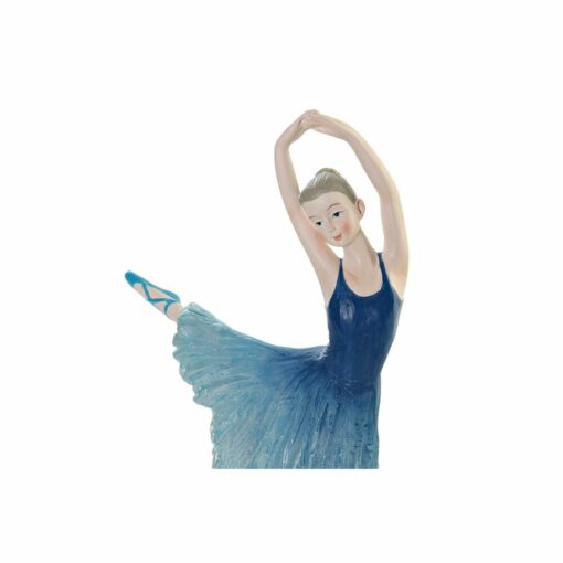 Figura Decorativa 13 x 6 x 23 cm Azul Bailarina Ballet Romântico - Image 2