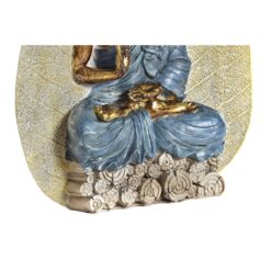7 cm Vermelho Azul Dourado Laranja Buda Oriental (3 Peças)