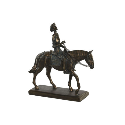 Figura Decorativa 20 x 7 x 22 cm Cavalo Cobre