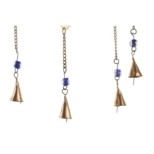Figura Decorativa 25 x 1 x 77 cm Plumas Dourado - Image 3