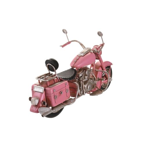 Figura Decorativa 28 x 10 x 16 cm Cor de Rosa Mota Verde Amarelo Vintage (3 Peças) - Image 2