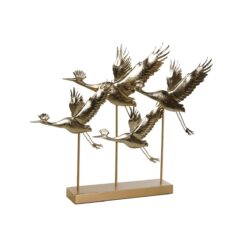 Figura Decorativa 64 x 9 x 51 cm Dourado Vogel