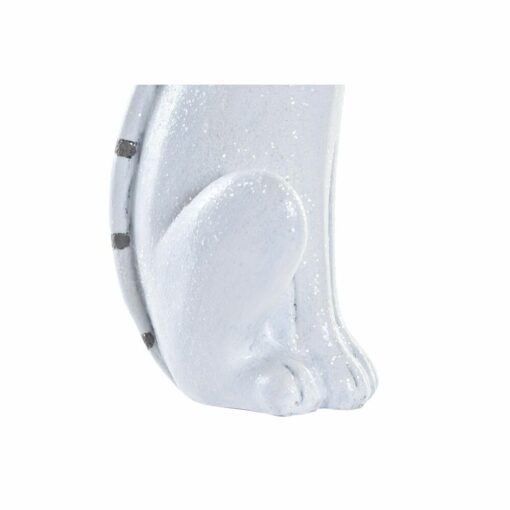 Figura Decorativa Branco Romântico Gato 9 x 9 x 24 cm - Image 2