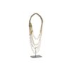Figura Decorativa Colar Ferro Conchas (21 x 10 x 62 cm)