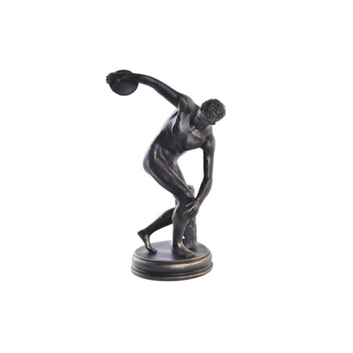 Figura Decorativa Discobolus Cobre Resina (19 x 17 x 34 cm)