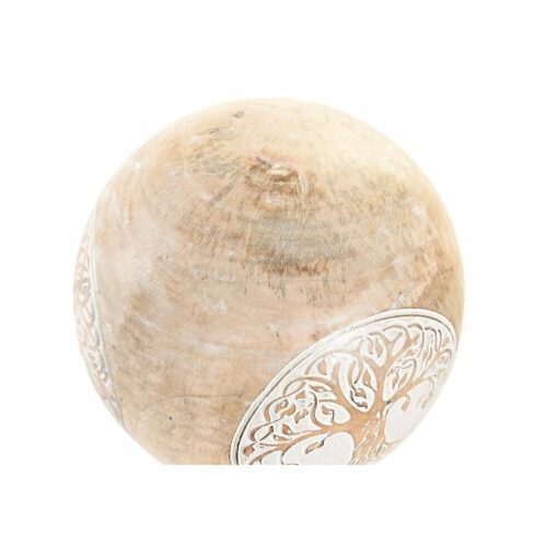 Figura Decorativa Natural Árvore Coruja 13 x 13 x 13 cm Branco Decapé - Image 2