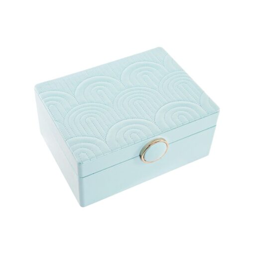 Guarda-Joias 17 x 13 x 8,5 cm Verde Poliuretano Madeira MDF - Image 3
