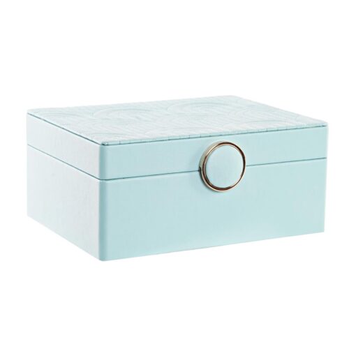 Guarda-Joias 17 x 13 x 8,5 cm Verde Poliuretano Madeira MDF - Image 4