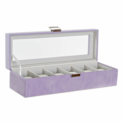 Guarda-Joias 8424001859894 33 x 11 x 9 cm Cristal Lilás Poliuretano - Image 2