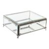 Guarda-Joias Cristal Metal (25 x 21 x 10 cm)