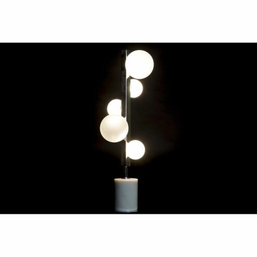 Lâmpada de mesa Prateado Branco 220 V Moderno (15 x 15 x 68 cm) - Image 4