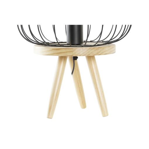 Lâmpada de mesa Preto Castanho 220 V 50 W (29 x 29 x 38 cm) - Image 3