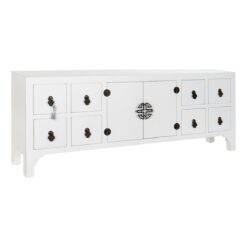 Mesa TV com Gavetas Abeto Madeira MDF (130 x 24 x 51 cm)