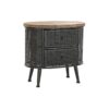 Mesa de Cabeceira Abeto Metal (53 x 35 x 51 cm)