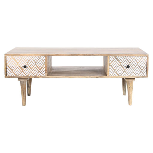 Mesa de Centro 120 x 60 x 45 cm Madeira de mangueira - Image 7