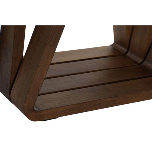 Mesa de Centro Cristal Nogueira (130 x 70 x 42 cm) - Image 3