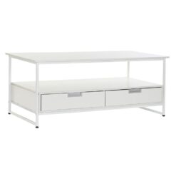 Mesa de Centro Metal MDF (110 x 55 x 46 cm)