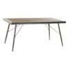 Mesa de Jantar Metal Abeto (161 x 90 x 75 cm)