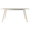 Mesa de Jantar Metal Madeira MDF (160 x 90 x 76 cm) (200 x 90 x 75 cm)