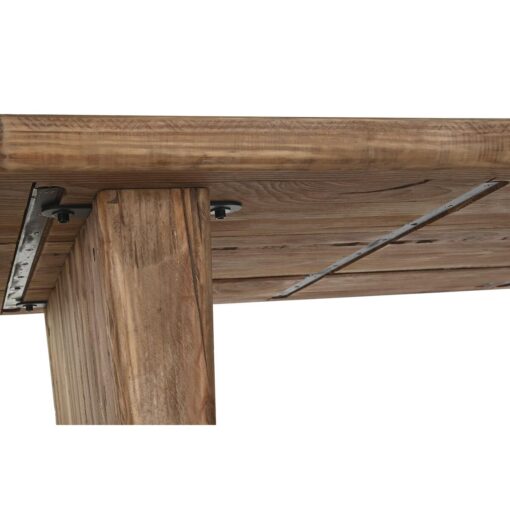 Mesa de Jantar Natural Madeira Reciclada Pinheiro (180 x 90 x 77 cm) - Image 5