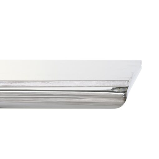 Mesa de Jantar Prateado Cristal Aço (180 x 90 x 75 cm) - Image 3