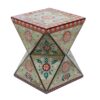 Mesa de apoio Madeira de mangueira Madeira MDF (35 x 35 x 45 cm)