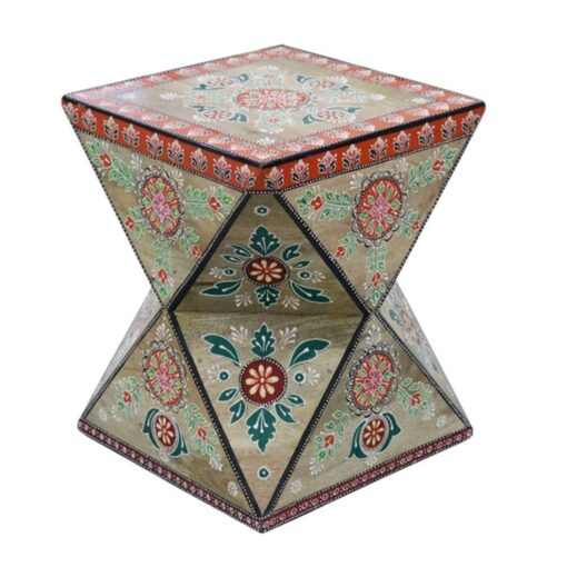 Mesa de apoio Madeira de mangueira Madeira MDF (35 x 35 x 45 cm)