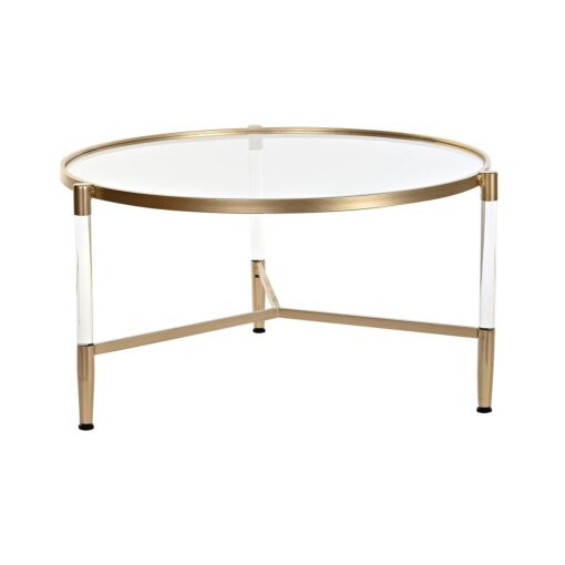 Mesa de apoio Metal Acrílico Glamour (87 x 87 x 50 cm) - Image 2