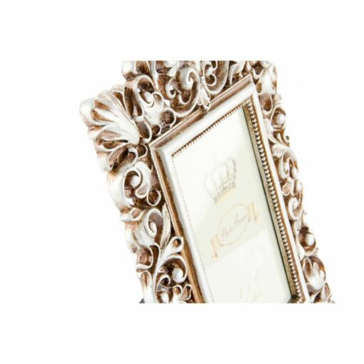 Moldura de Fotos 18 x 2 x 25 cm Dourado Resina Shabby Chic - Image 2