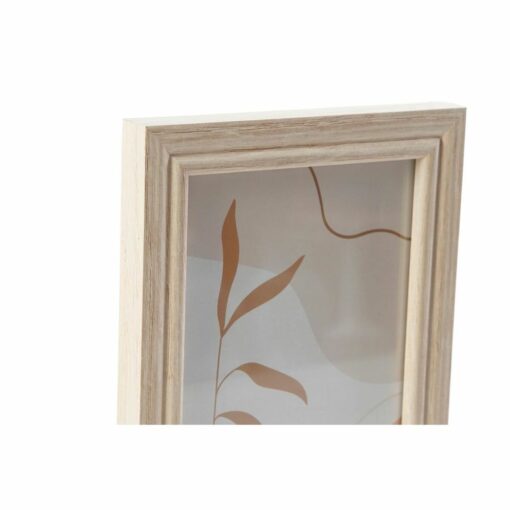 5 x 45 cm Cristal Natural Castanho Moderno Madeira MDF