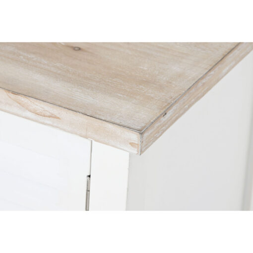 Móvel de TV Abeto Branco Madeira MDF 120 x 40 x 45 cm - Image 2