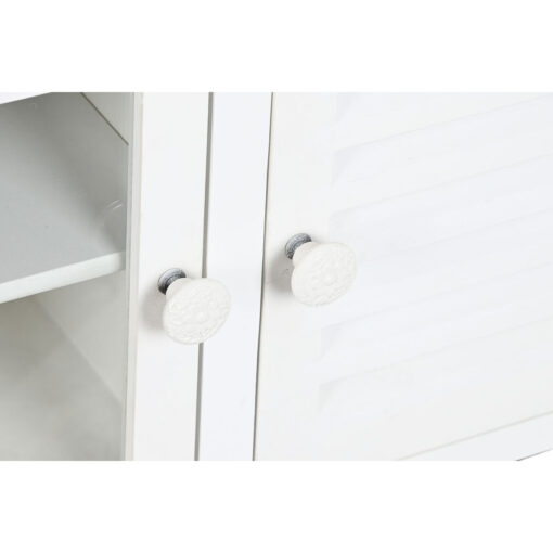 Móvel de TV Abeto Branco Madeira MDF 120 x 40 x 45 cm - Image 4