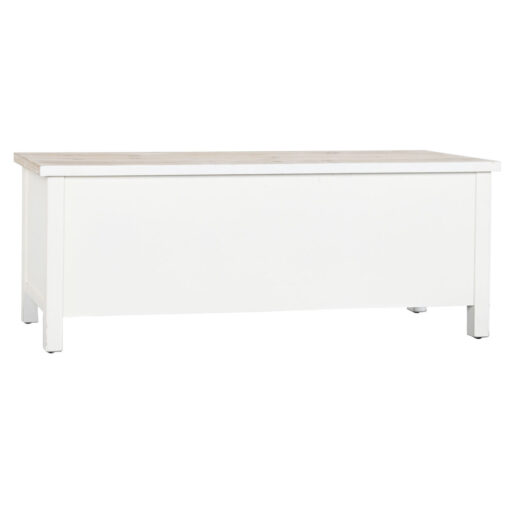 Móvel de TV Abeto Branco Madeira MDF 120 x 40 x 45 cm - Image 7
