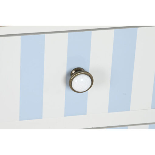 Móvel de TV Branco Azul celeste (120 x 48 x 60 cm) - Image 4