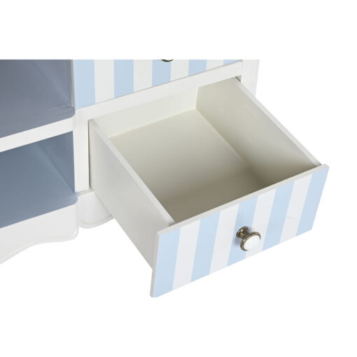 Móvel de TV Branco Azul celeste (120 x 48 x 60 cm) - Image 5