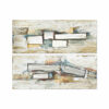 Pintura 150 x 3 x 60 cm Abstrato Loft (2 Unidades)
