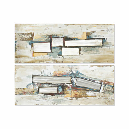 Pintura 150 x 3 x 60 cm Abstrato Loft (2 Unidades)