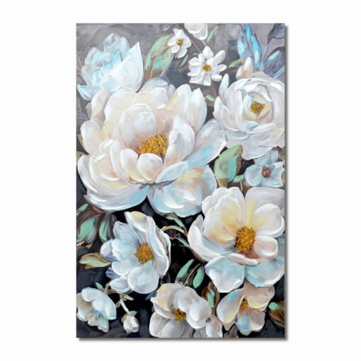 Pintura Bloemen 80 x 3 x 120 cm Romântico (2 Unidades) - Image 2