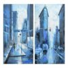 Pintura Cidade 60 x 3 x 120 cm Loft (2 Unidades)