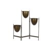 Plantador Preto Metal Cobre Vintage (35 x 26