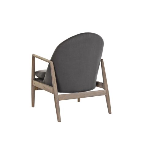 Poltrona Abeto Poliéster Cinzento escuro (67 x 70 x 89 cm) - Image 2