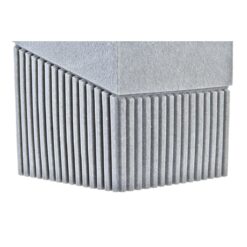 6 x 10 cm Cinzento Resina