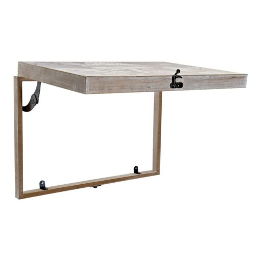 5 x 6 x 31 cm Cinzento 2 Unidades Madeira MDF