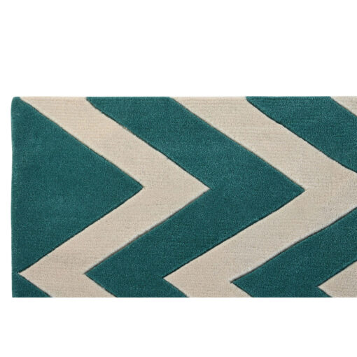 Tapete Poliéster Zig-zag Duas cores 120 x 180 x 2 cm - Image 2
